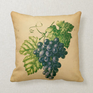 Grape Throw Pillow