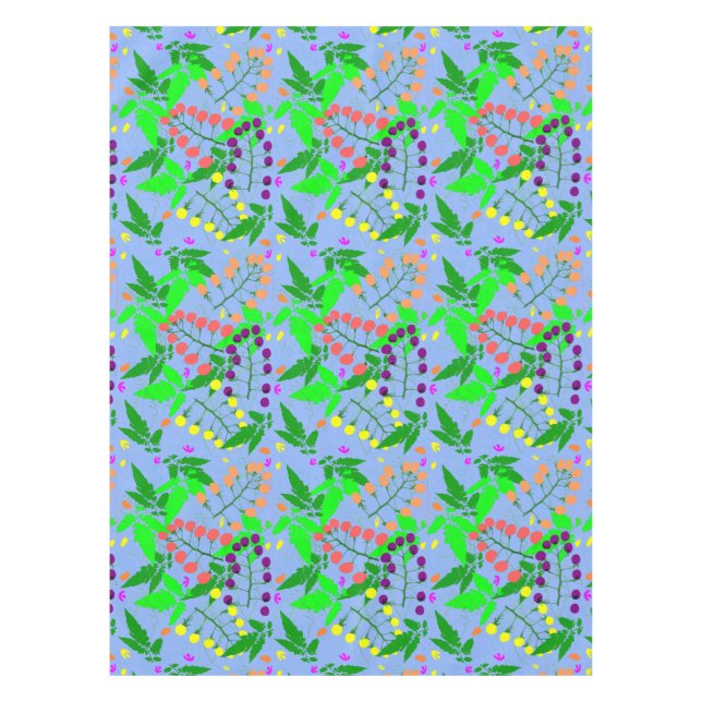 Grape tomato garden tablecloth (Front)
