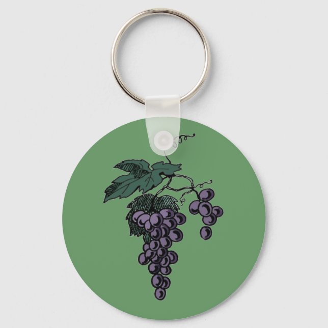 Grape Vine Keychain (Front)