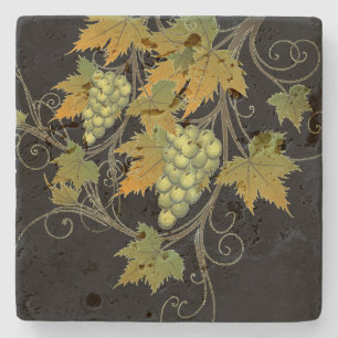 Grape Vine Stone Coaster