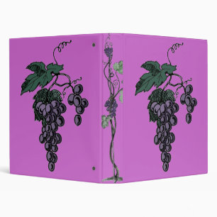 Grape Vines Binder