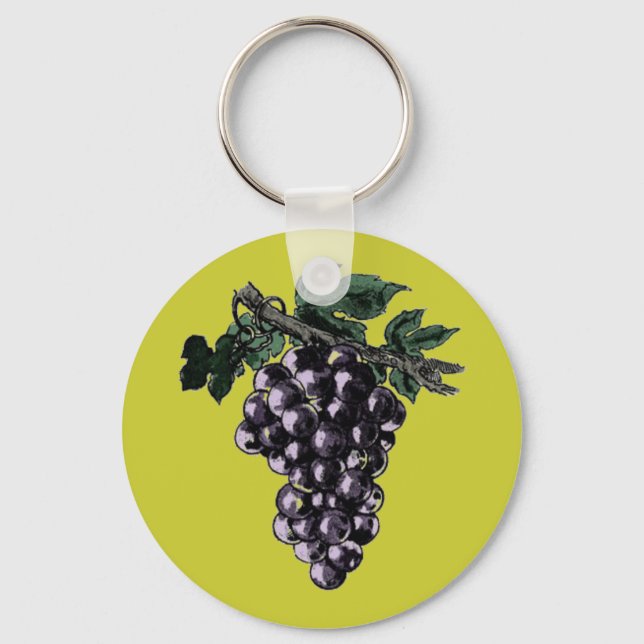 Grape Vines Keychain (Front)