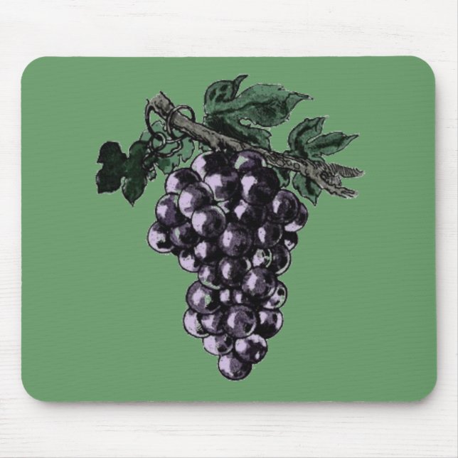 Grape Vines Mouse Pad (Front)