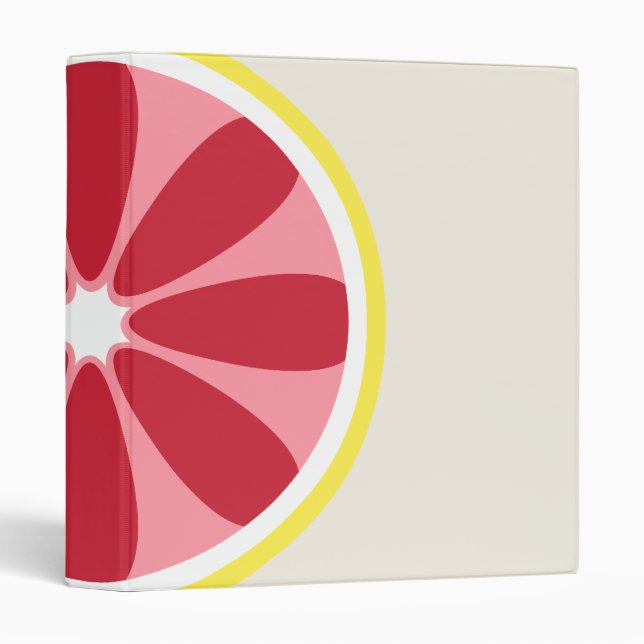 Grapefruit Binder (Front/Spine)