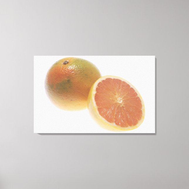 Grapefruit Canvas Print (Front)