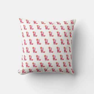 Grapefruit Citrus Cocktail Throw Pillow
