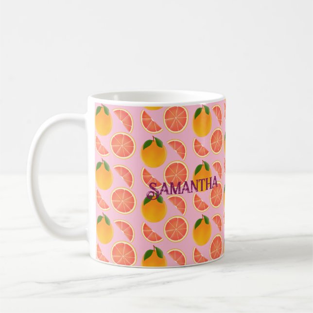 Grapefruit Coffee Mug (Left)