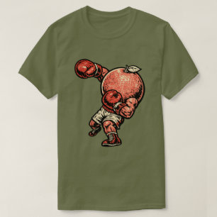 Grapefruit Knockout Puncher — Vintage Retro Boxer T-Shirt