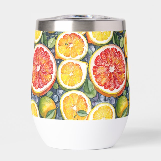 Grapefruit, Limes and Lemons Citrus Themed (Front)