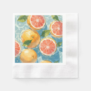 Grapefruit Splash Napkin