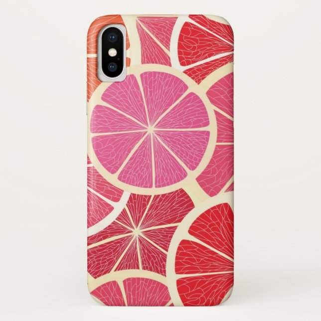 Grapefruit vintage background Case-Mate iPhone case (Back)