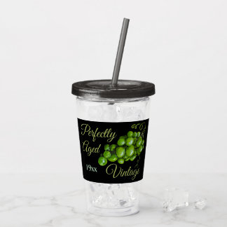 Grapes Acrylic Cup