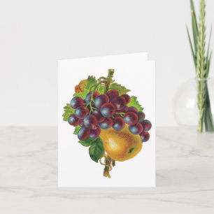 Grapes and A Pear Notecards