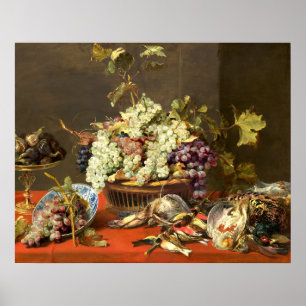 Grapes and Game - Frans Snyders Fine Art Poster