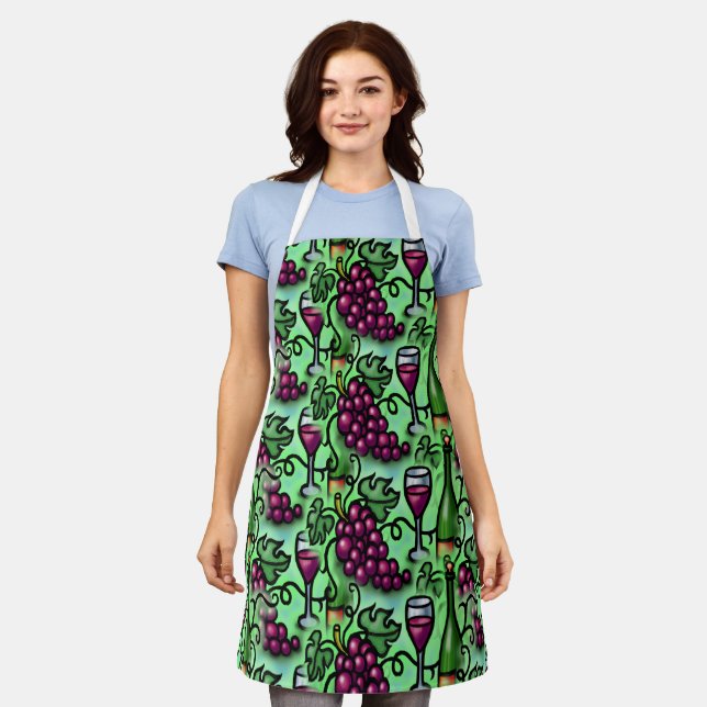 Grapes Apron (Worn)