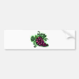 Grapes Bumper Sticker