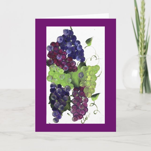 GRAPES CARD (Front)