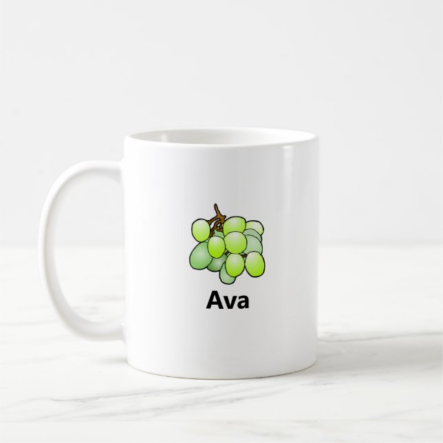 Grapes Classic Mug (Left)