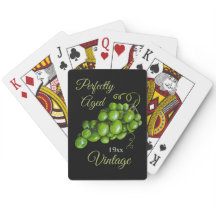 Grapes Classic Playing Cards