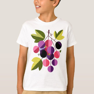Grapes Cluster – Fun Fruit Illustration for Kids T-Shirt
