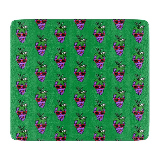 grapes cutting board (Front)