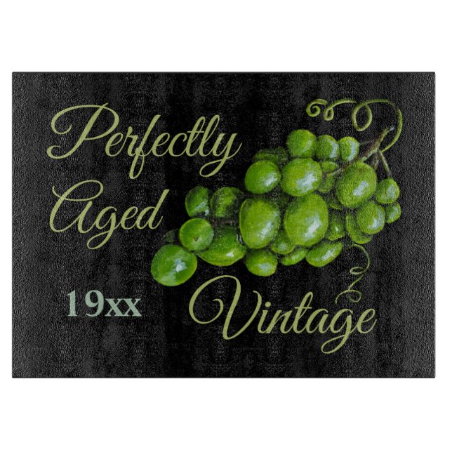 Grapes Cutting Board (Front)