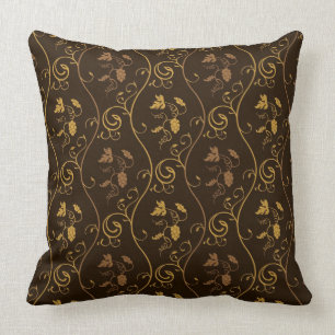 Grapes décor throw pillow