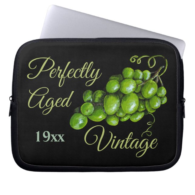 Grapes Electronics Bag (Front)