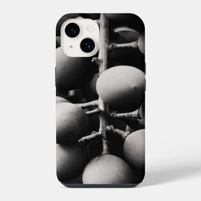 grapes for a sour day iPhone case (Back)