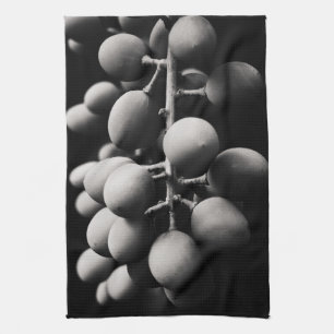 grapes for a sour day kitchen towel