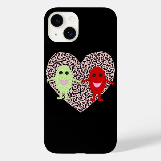 Grapes in Love Case-Mate iPhone Case (Back)