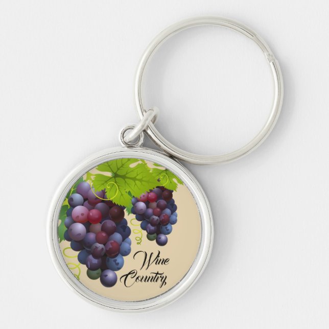 Grapes Keychain (Front)