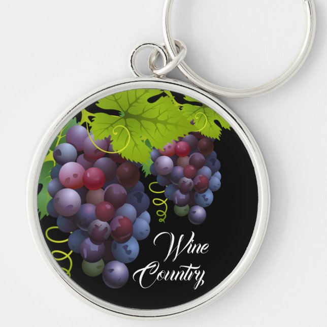 Grapes Keychain (Front)