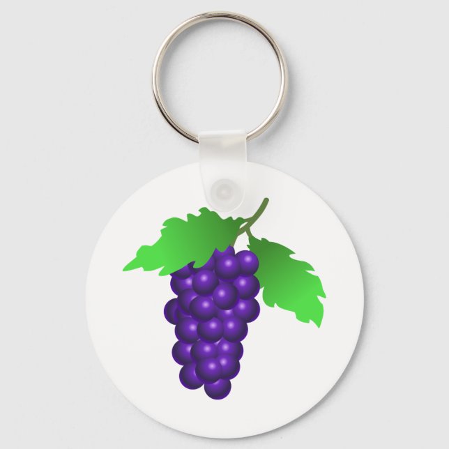 Grapes Keychain (Front)