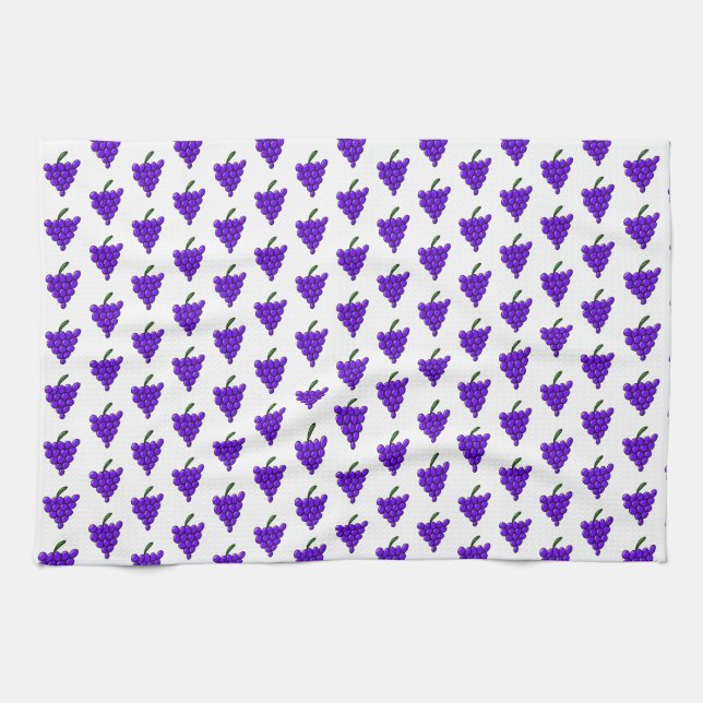 Grapes Kitchen Towel (Horizontal)