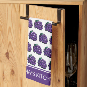 Grapes Kitchen Towel