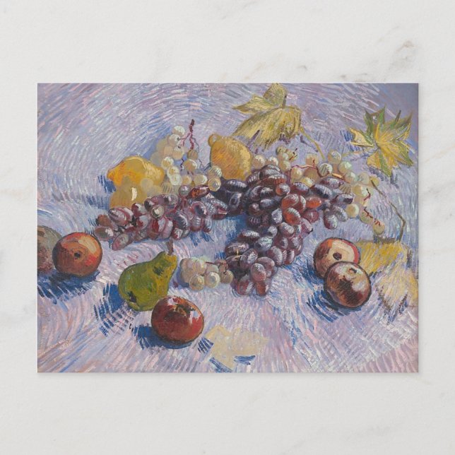 Grapes, Lemons, Pears, Apples - Vincent Van Gogh Postcard (Front)