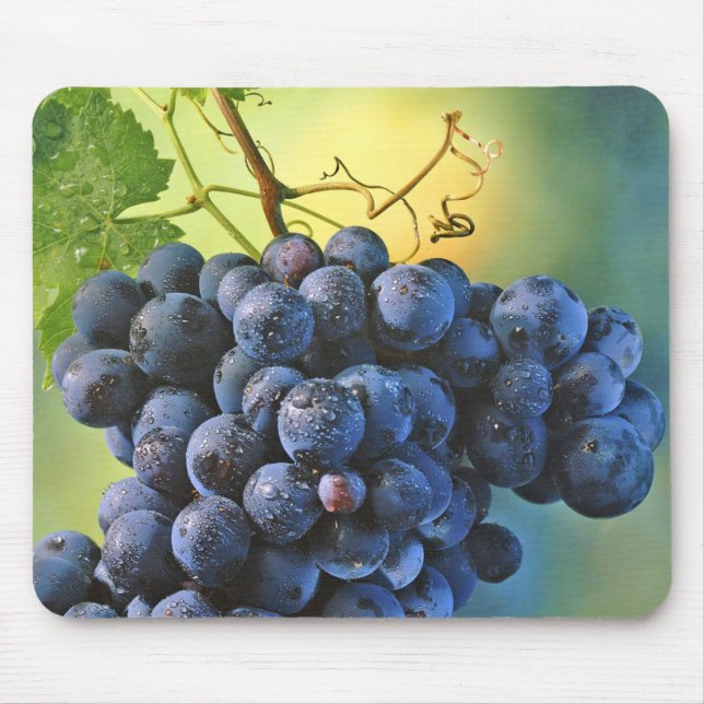 Grapes Mouse Pad (Front)