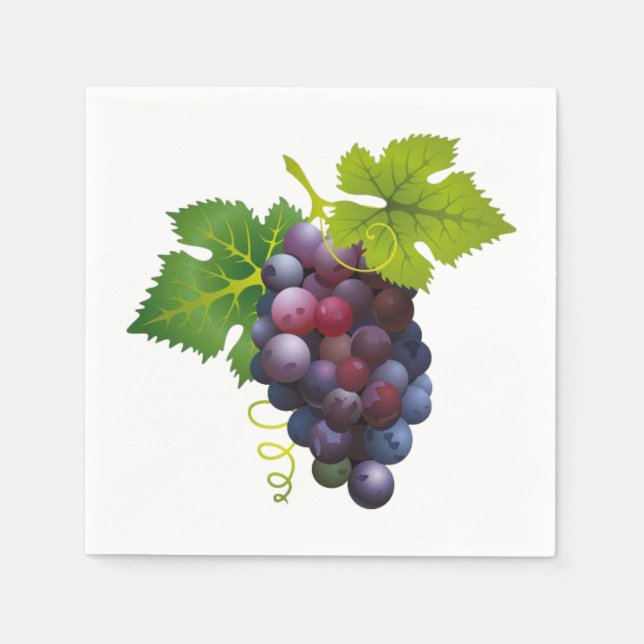 Grapes Napkin (Front)
