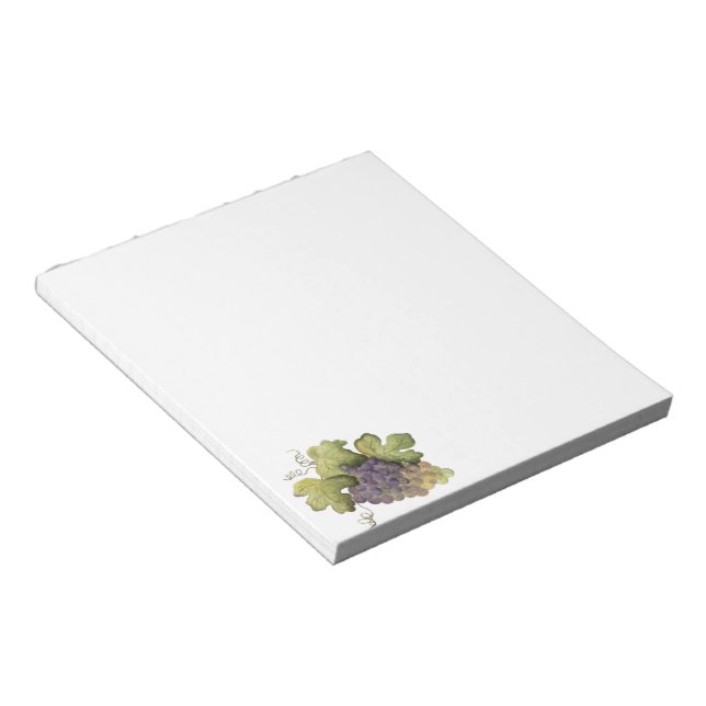 Grapes Notepad (Angled)