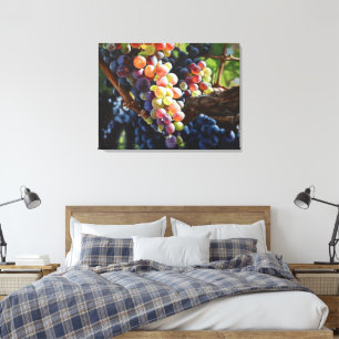Grapes of Abundance for Wine Lovers & Wineries Canvas Print