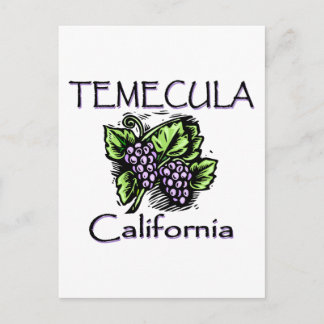 Grapes of Temecula Postcard