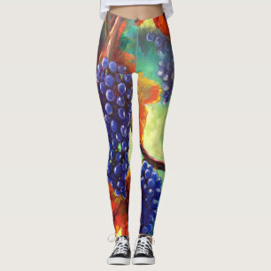 Grapes of Wrap Leggings