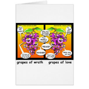 Grapes Of Wrath, Love, & War Funny Gifts & Tees