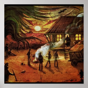 'Grapes of Wrath' Steinbeck Poster