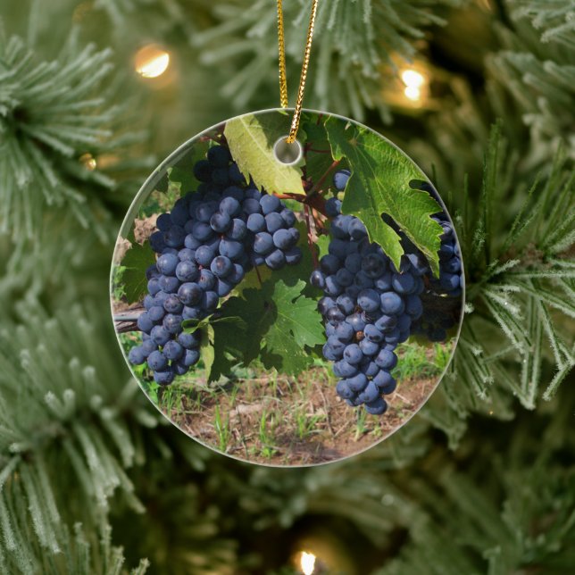 Grapes on a Vine Ornament (Tree)