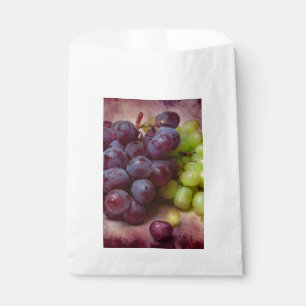 Grapes Red And Green Favour Bag