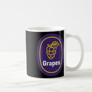 Grapes Sticker Costume Kids Grapes Fruit Matching  Coffee Mug