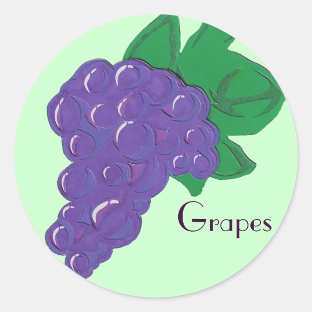 Grapes Stickers (Front)
