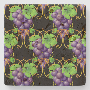 Grapes Stone Coaster